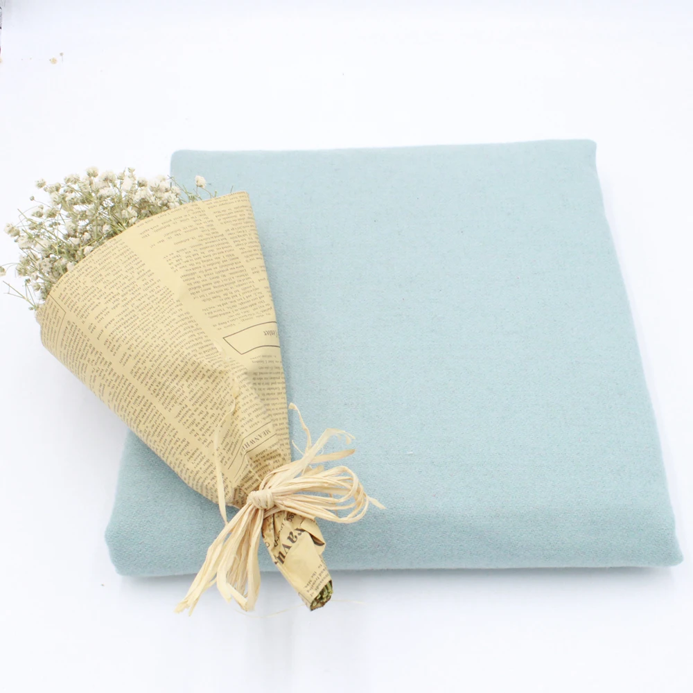 YLZZ осень зима утолщение Двусторонняя измельченная кашемировая шерстяная ткань с