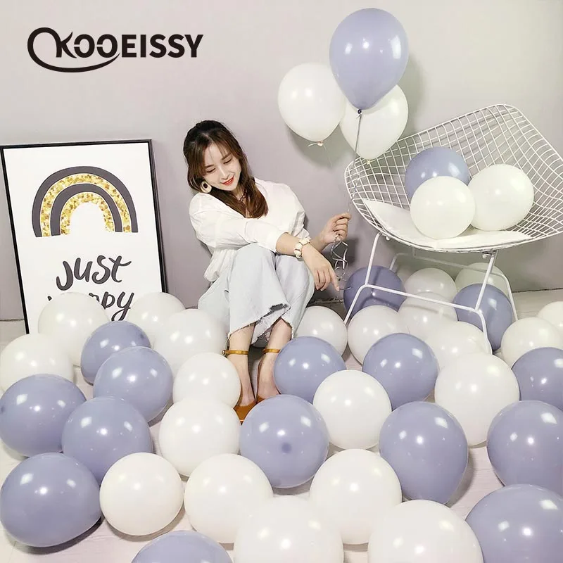 30 шт. 10 дюймов Единорог вечерние Макарон цветной латекс свадебные шары Дети