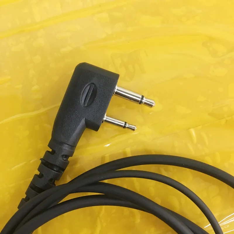 Большой зажим воротник PTT наушники earhook 2Pin для ICOM IC V8 V82 V85 F11 F26 F4008A F31 F4GT F3021 F3001 и т. д.