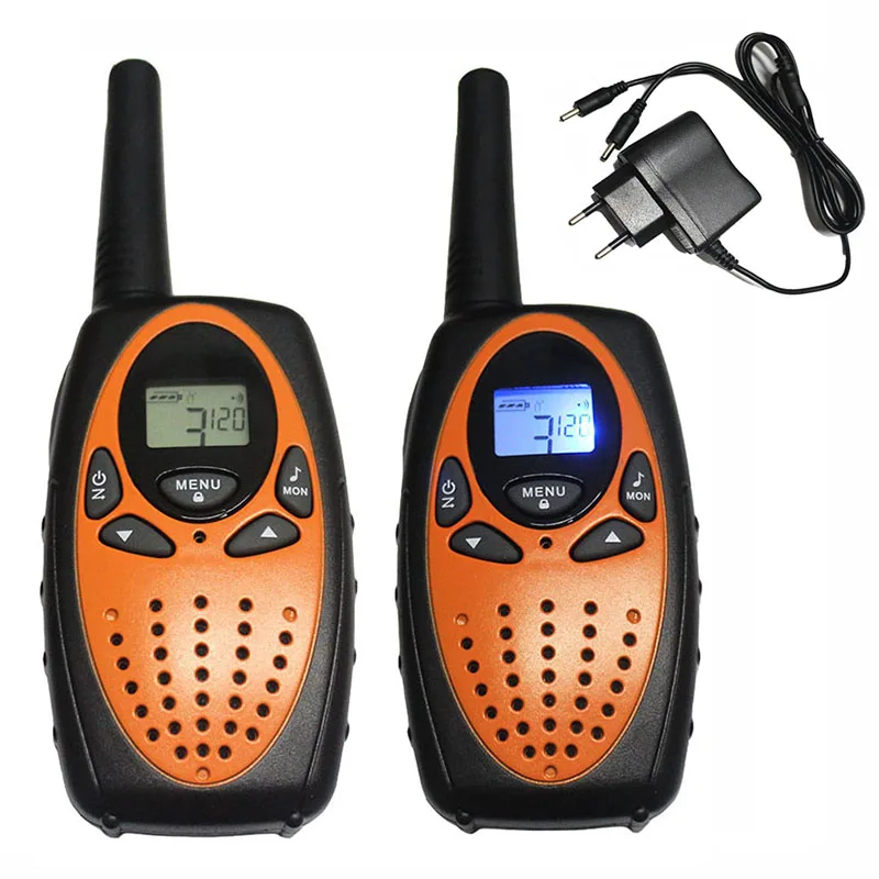 Портативная рация T628 orange 1 Вт PMR446 cb uhf ham радиопередатчик fm для ресторана с