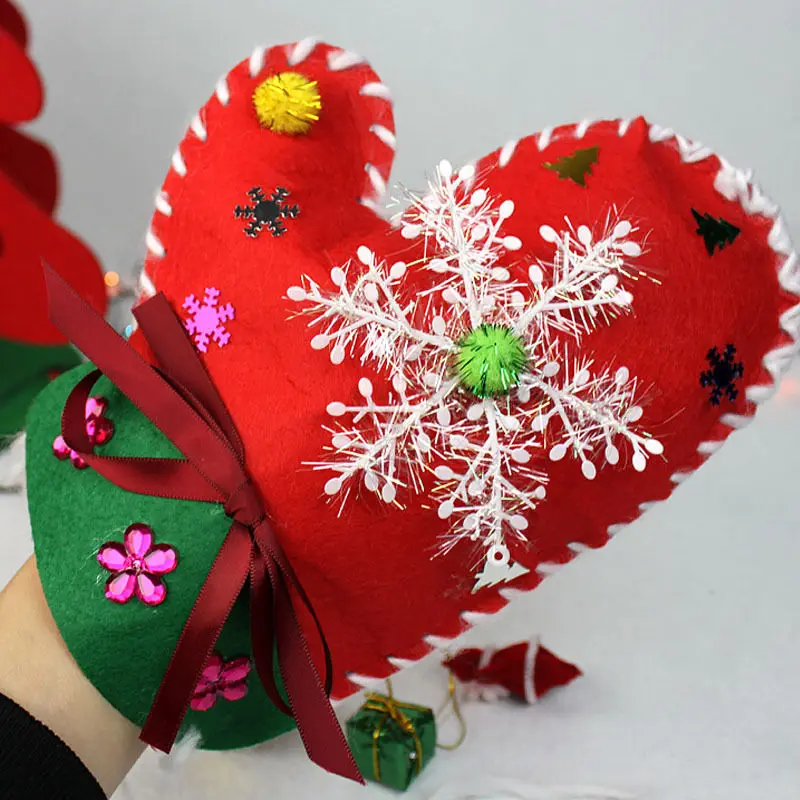 Pudcoco милый Рождественский держатель для конфет подарок на рождественскую елку