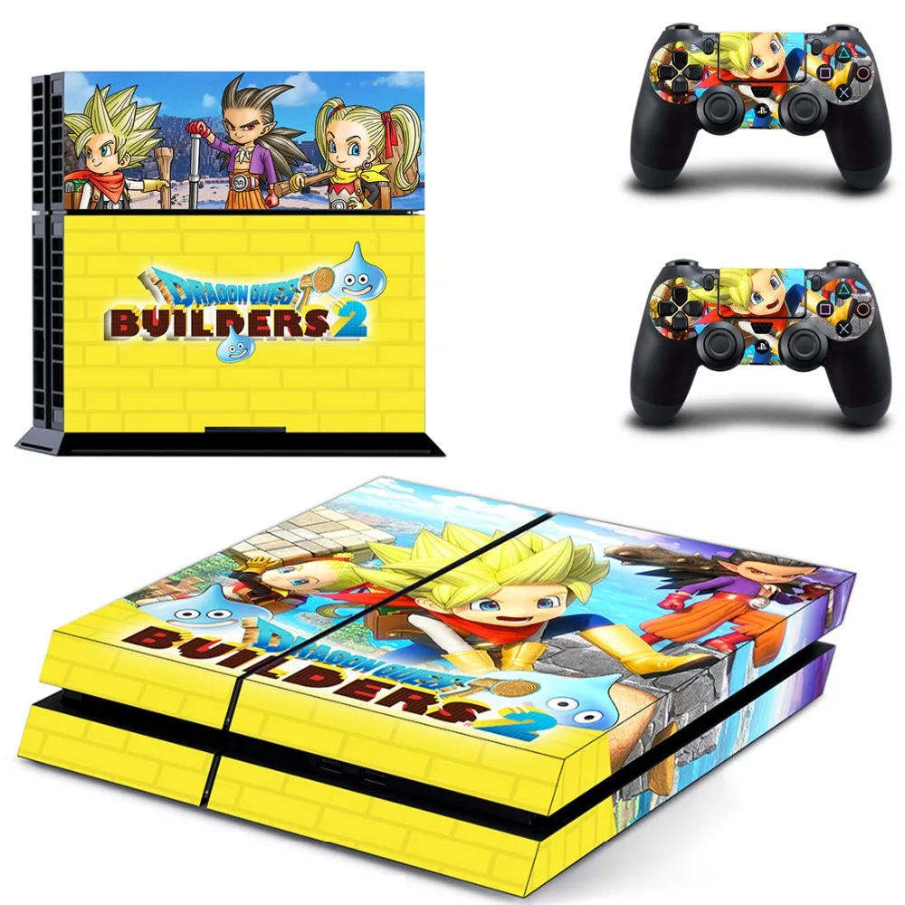ИГРЫ Dragon Quest строителей 2 PS4 переводная картинка наклейка для Sony PlayStation 4 консоли и