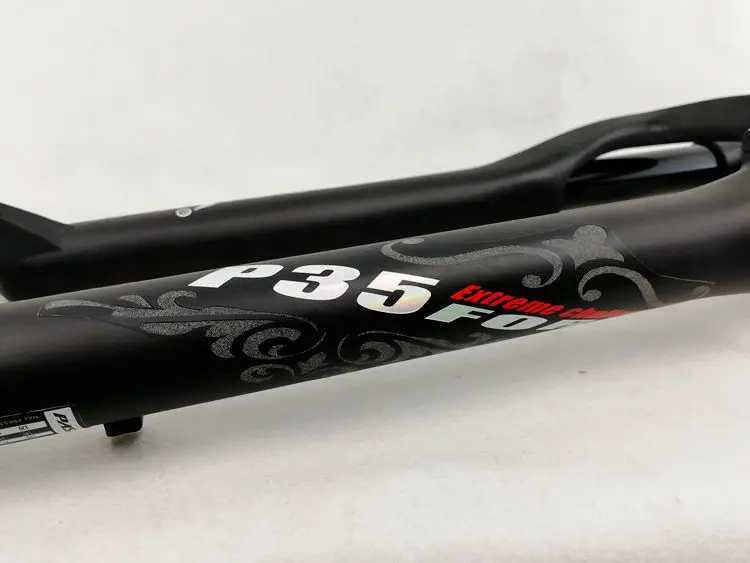 MTB Moutain 26inch Bike Fork Fat bicycle Fork Air Gas line Locking Suspension Forks Magnesium Aluminium Alloy 26"4.0"Tire 135mm