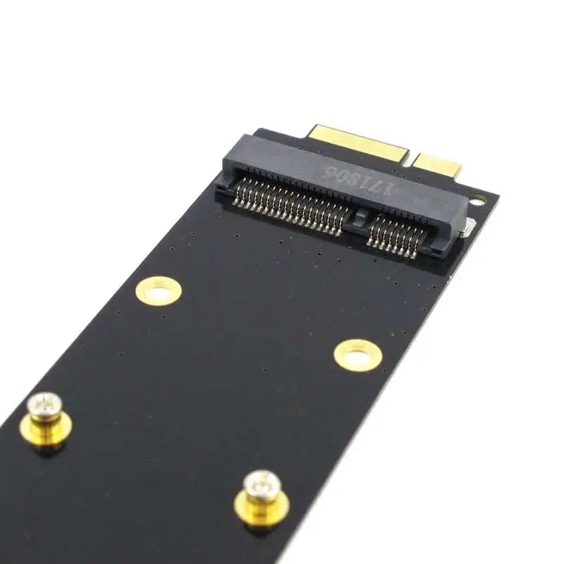 Для Msata Ssd до 2012 для Macbook Pro Retina Imac 17 + 7P адаптер конвертации карт|Платы расширения| |