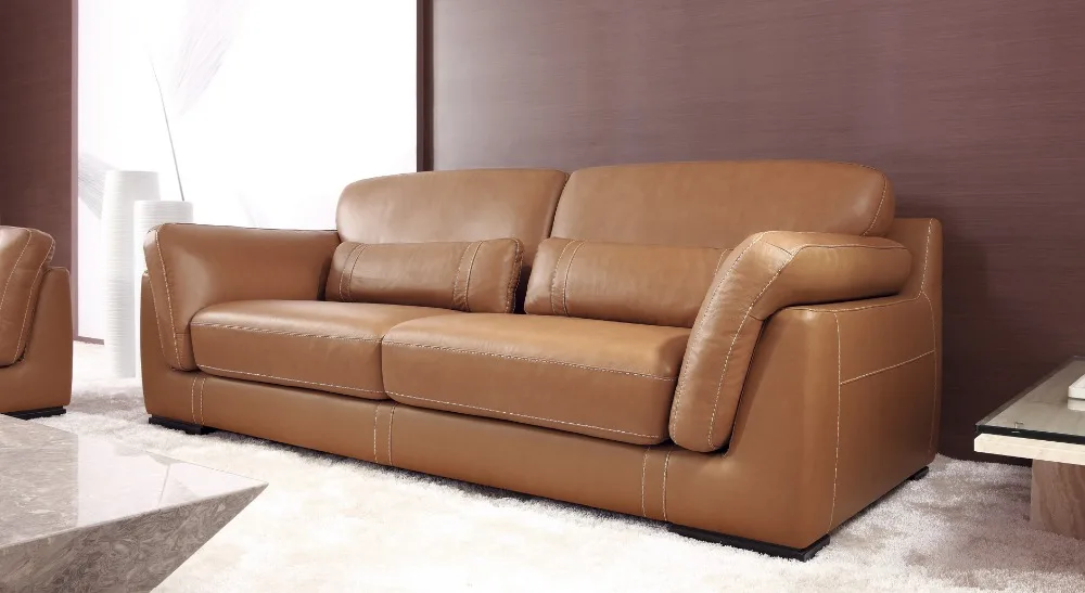 Набор диванов из натуральной коровьей кожи секционный диван для гостиной