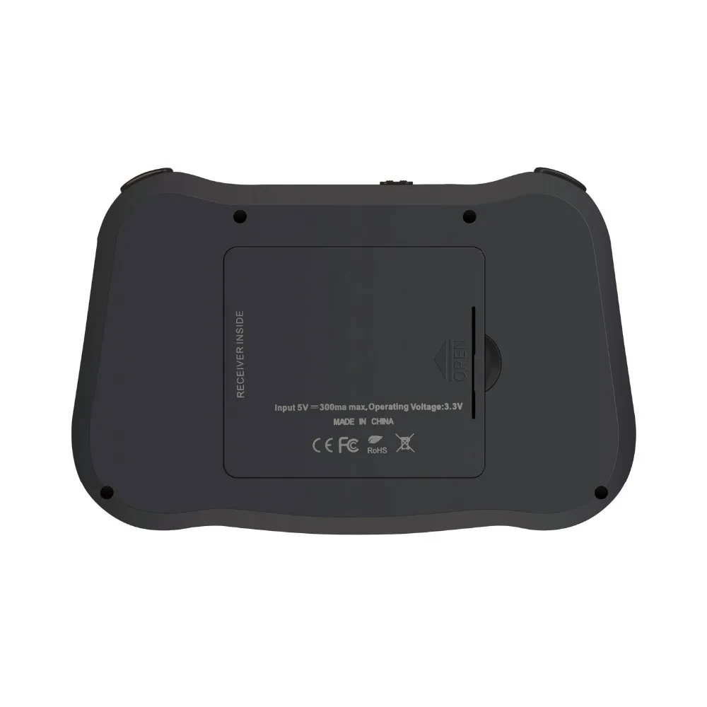 MT08 русская английская мини беспроводная клавиатура с подсветкой 2,4 GHz Air mouse Touchpad для Android tv Box notebook PC