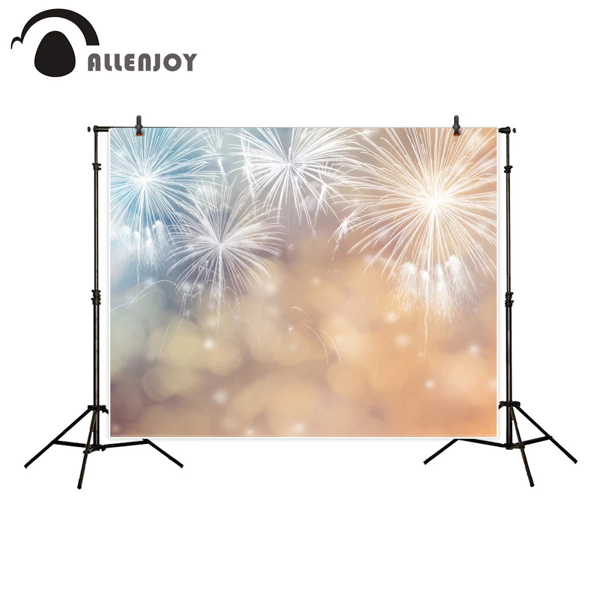 

Allenjoy фон для фотосъемки bokeh Блестящий halo Фейерверк Новый год фон для фотостудии photocall photobooth professional