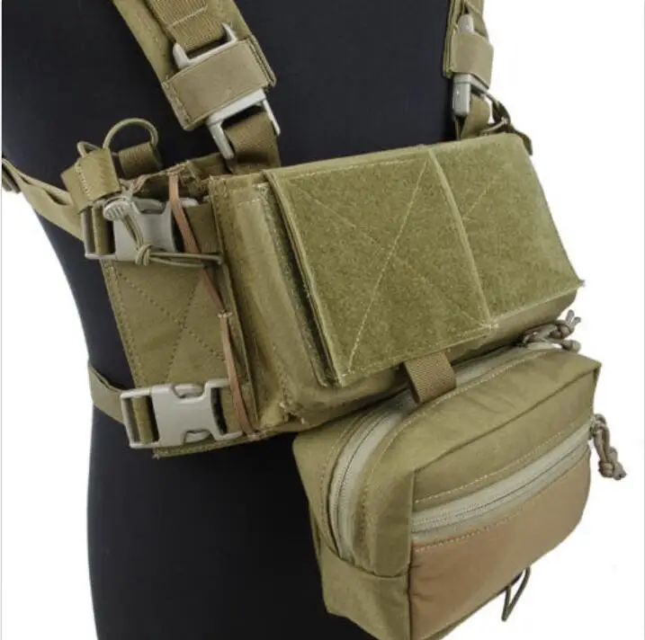 Lightweight 500D Hunting Tactical Vest Modular Chest Rig Set TMC3115 KK|Шлемы| |