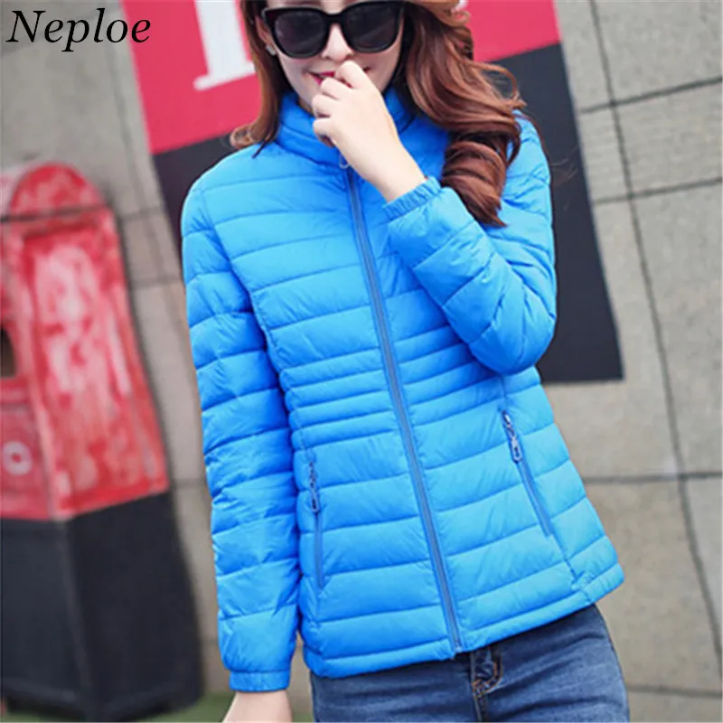 Neploe L 5XL новая мода Chaqueta Mujer тонкое хлопковое пальто стеганая куртка верхняя