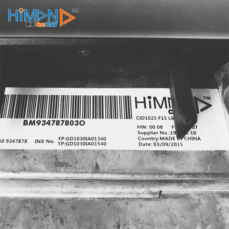 Himan CARCAV X5 F15 X 6 F16 CID центральный информационный дисплей NBT монитор экран для