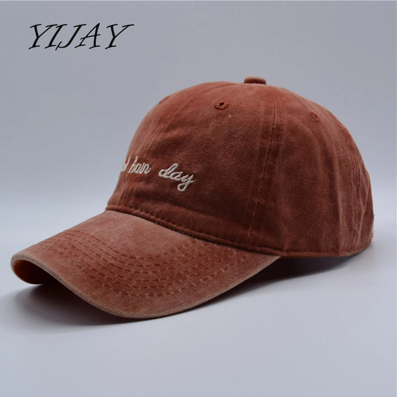 Бейсболка Мужская/Женская однотонная с вышивкой и надписью bad hair|Мужские бейсболки| |