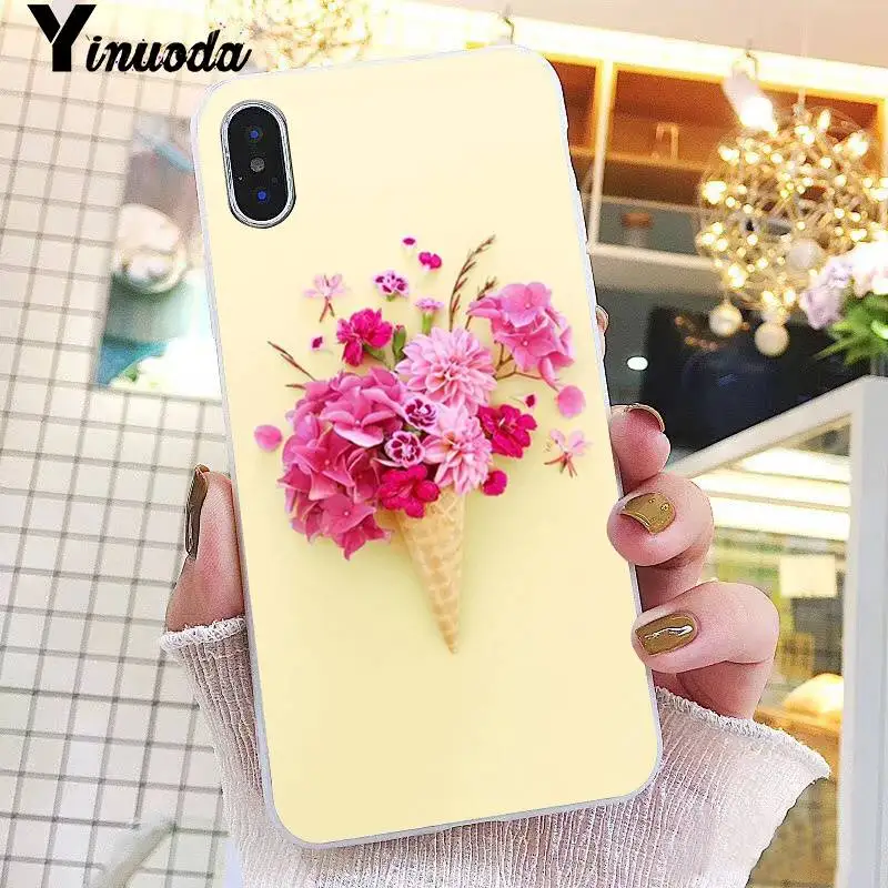Yinuoda простой мягкий чехол для iPhone 8 7 6 6S Plus X XS MAX 5 5S SE XR 10 11 pro max|Чехлы-накладки| |