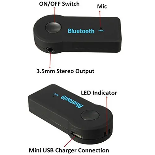 Bluetooth Car kit mp3 плеера аудио стерео адаптер беспроводной FM передатчик модулятор для
