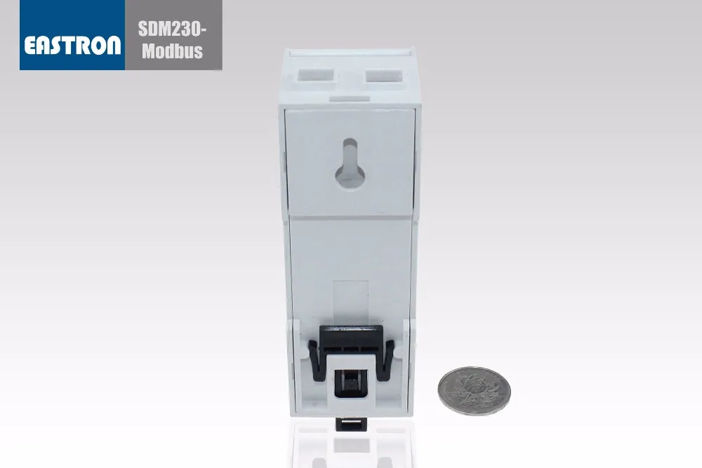 SDM230 Modbus 220/230 В однофазный счетчик энергии, двойной DIN модуль, двунаправленный, многофункциональный, RS485/Modbus выход не MID