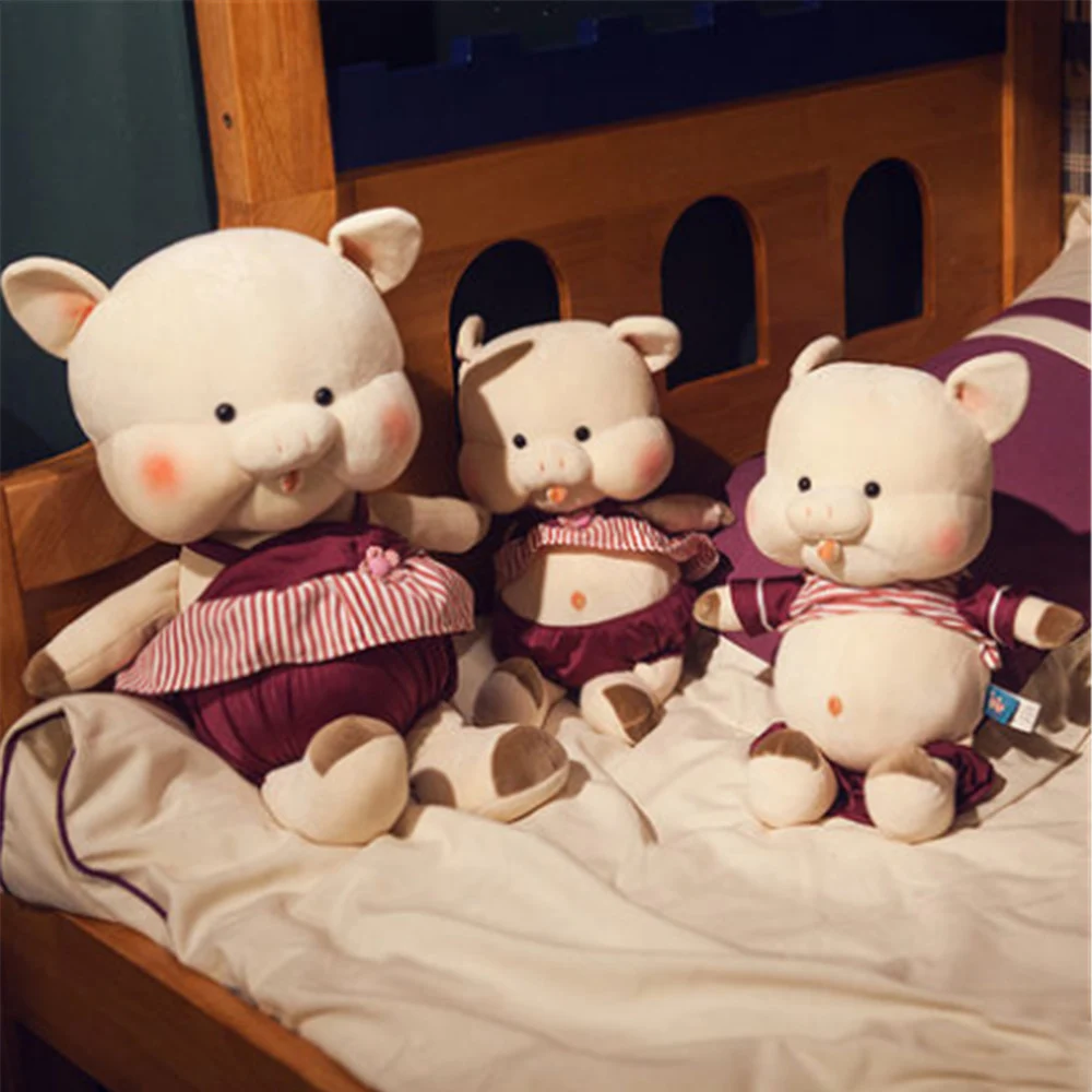 Мягкая Плюшевая свинья Fancytrader плюшевая игрушка большая Толстая кукла 50 см