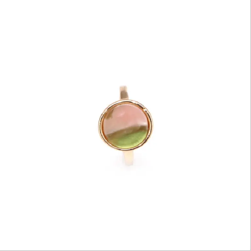 Europe &amp Uited States Wind Personality Japanese Acne Lady Stone Ring Gold Silver Premium Quality Delicated Arts and Crafts | Украшения и