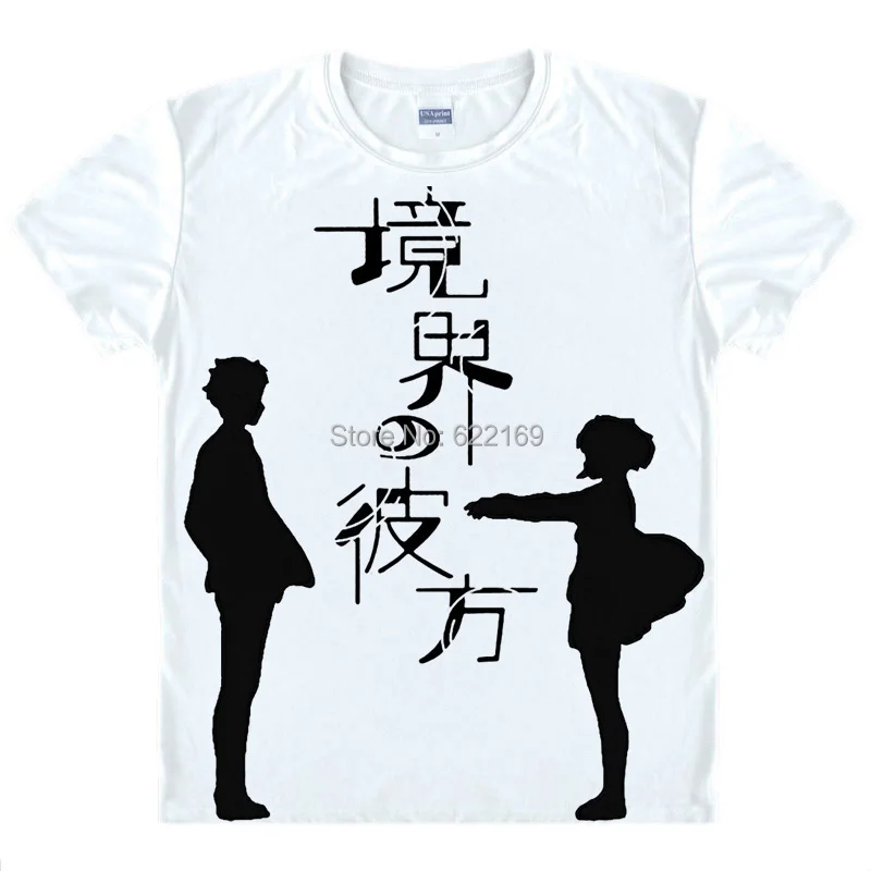 Мужская футболка для косплея из аниме Beyond the Border Mirai kuriama|gift credit|shirt fashionshirt joker |