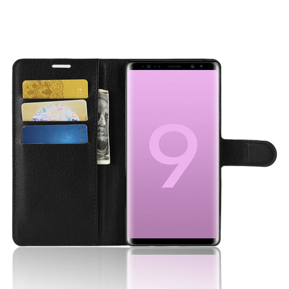 HUDOSSEN для samsung Galaxy Note 9 N960F Роскошный телефон Защитный чехол Coque Note9 откидная крышка