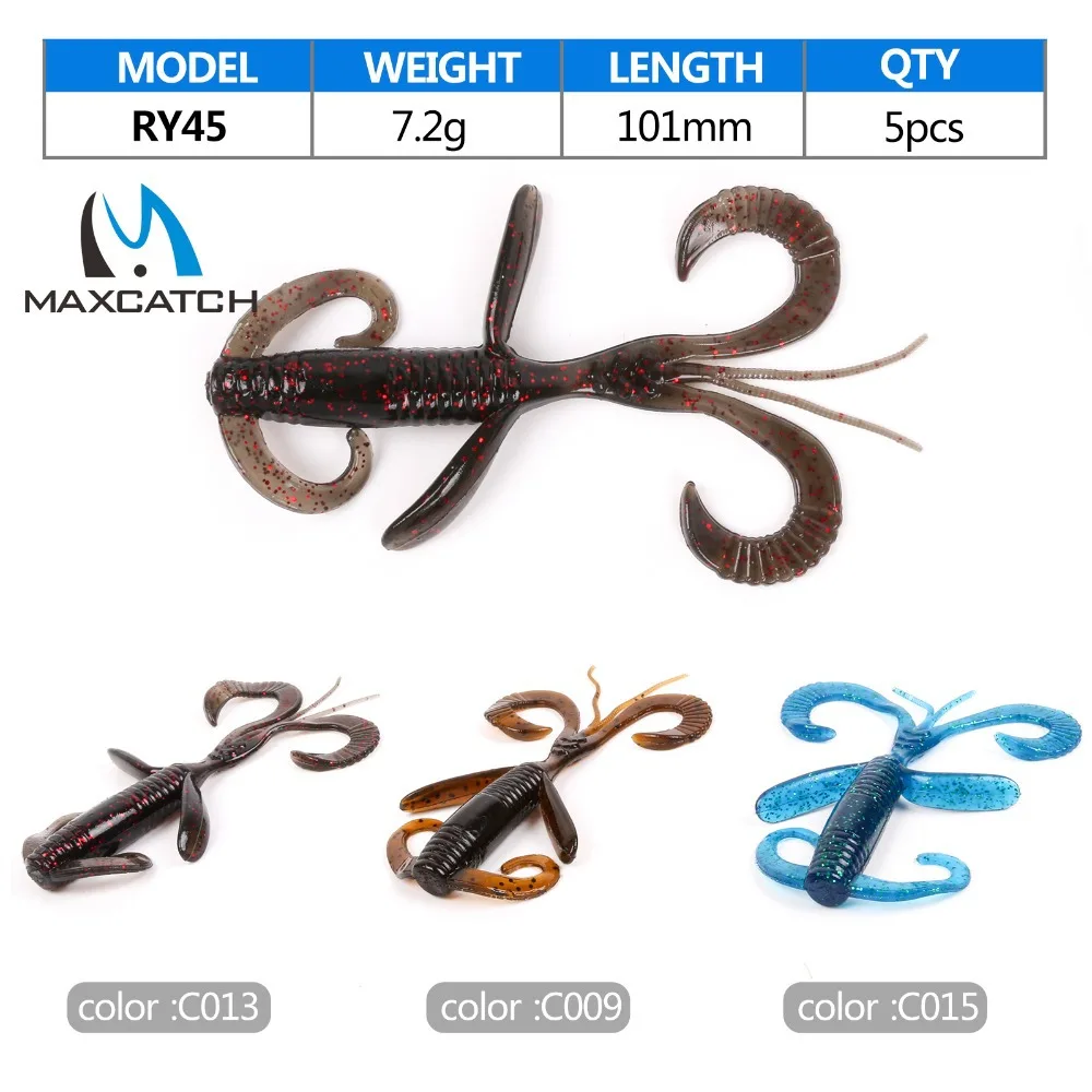 Приманка для рыбалки Maximumcatch 5 шт./лот приманка с басами мягкая рыболовная 101 мм 7 2