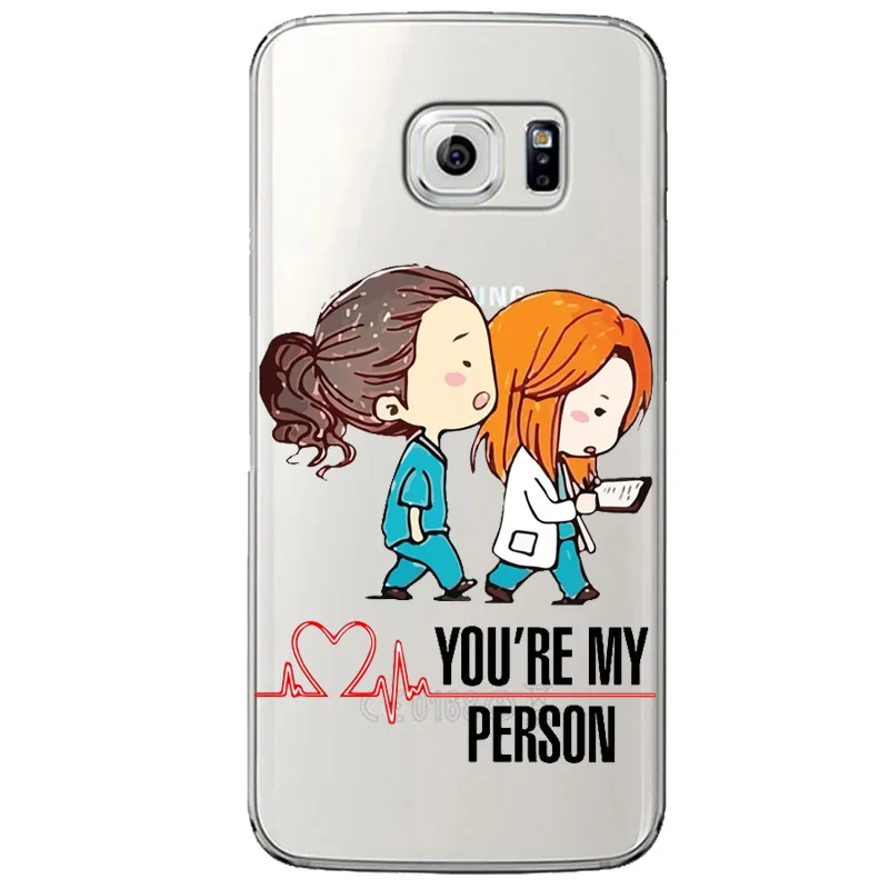 Greys Anatomy You are my person Soft TPU Phone Cases For Samsung J3 J5 J7 2017EU J6 J8 2018 High quality Clear Silicone Cover |