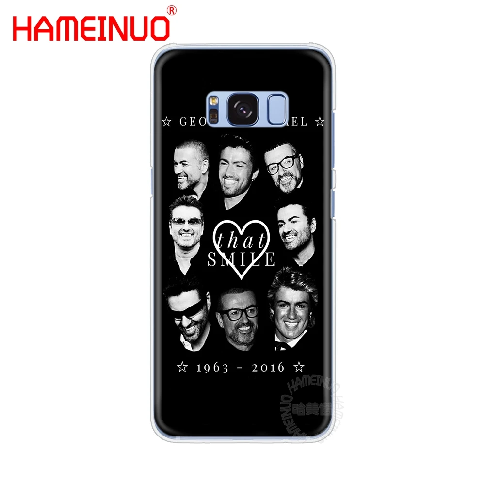 HAMEINUO Джордж Майкл Чехол для мобильного телефона Samsung Galaxy S9 S7 edge PLUS S8 S6 S5 S4 S3 MINI |