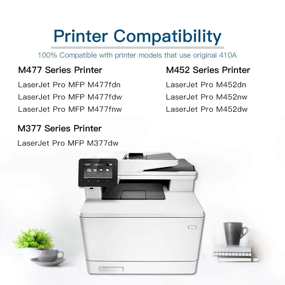 SHIZHI совместимый тонер картридж HP 410X CF410X 410A CF410A M477FDW для Laserjet Pro MFP M477fdw M477fnw M477fdn M452dn