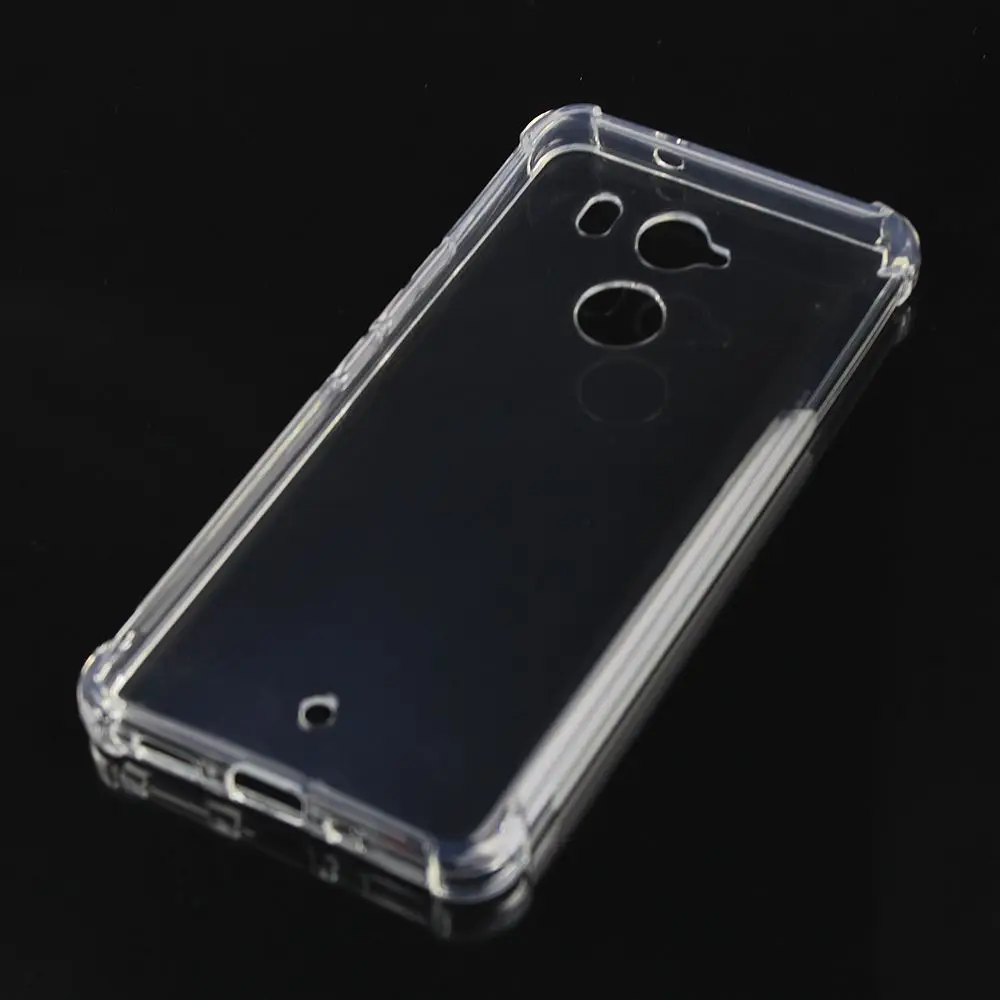 Гибкая ТПУ Силиконовая резина Прозрачный чехол для HTC U Ultra/Ocean