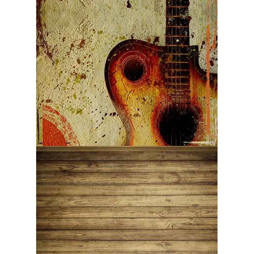 LIFE MAGIC BOX Background For Photo Studio Cello Wall Wood Floor Music Backdrops | Электроника