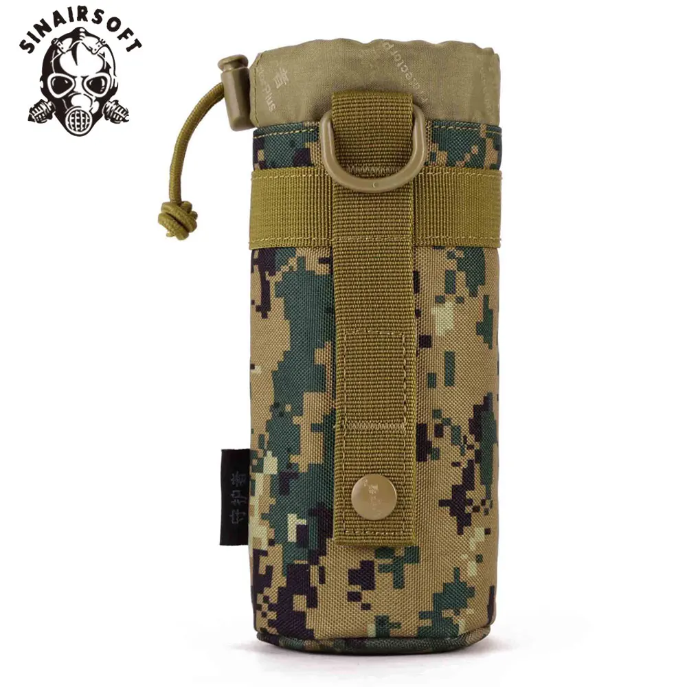 SINAIRSOFT система MOLLE армейская прочная бутылка для воды D-образный держатель сумка