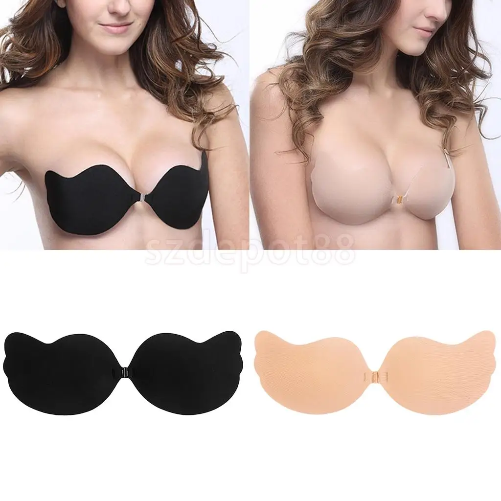 Силиконовый бюстгальтер пуш ап без бретелек|bra self|bra upself bra |