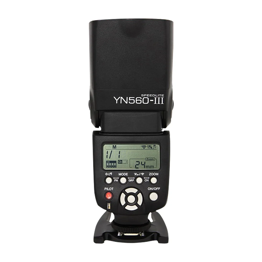 Yongnuo YN560 III Speedlite Беспроводная вспышка 5600k осветительный фонарик для Canon Nikon Pentax