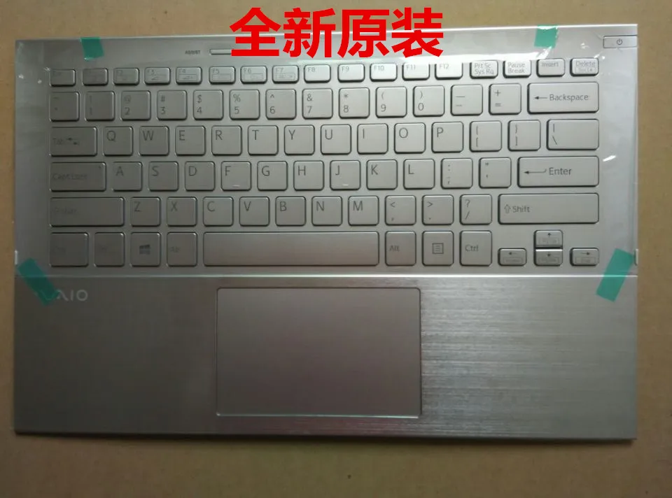 Palmrest Silver 3 Чехол для SONY VAIO PRO 13 PRO13 SVP13 SVP132 SVP132A SVP1321 SVP132A задняя крышка/Упор для рук верхняя/клавиатура с подсветкой/Botttom base - Цвет: Palmrest Silver 3