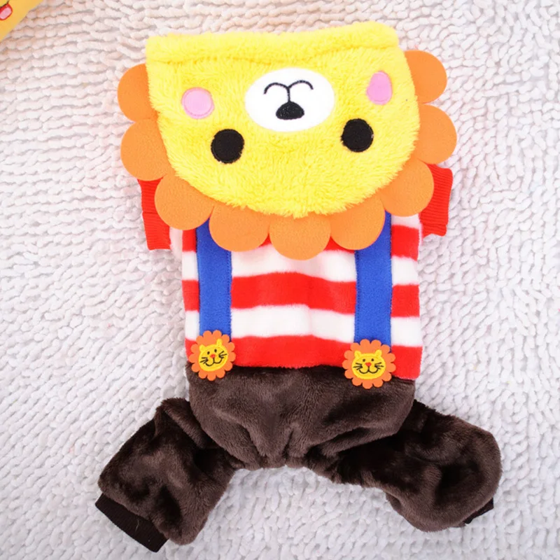 Новая Зимняя одежда для собак Бритни лев биб зимняя тедди милые одежды любимчика