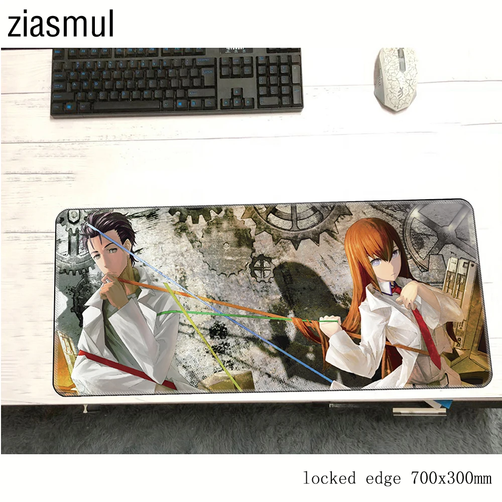 Игровой коврик для мыши steins gate 700x300x2 мм|Коврики мышей| |