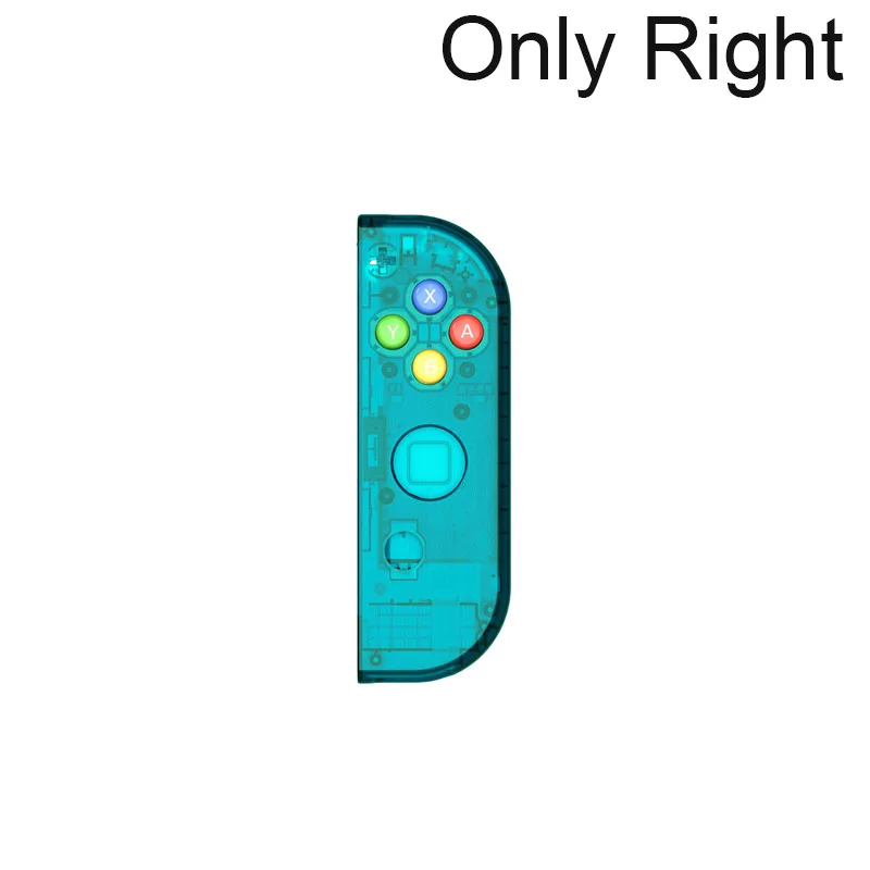 DIY Сменный переключатель оболочки для Kind switch NS чехол для joy con shell Mutil сочетание цветов - Цвет: Blue Right joy con