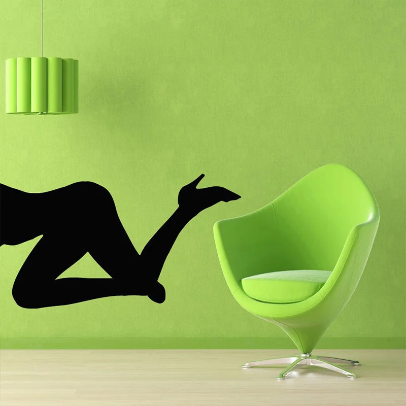Sexy Girl Club Sticker naked Decal Muurstickers Posters Vinyl Wall Decals Pegatina Quadro Parede Decor Mural Sexy Girl Sticker