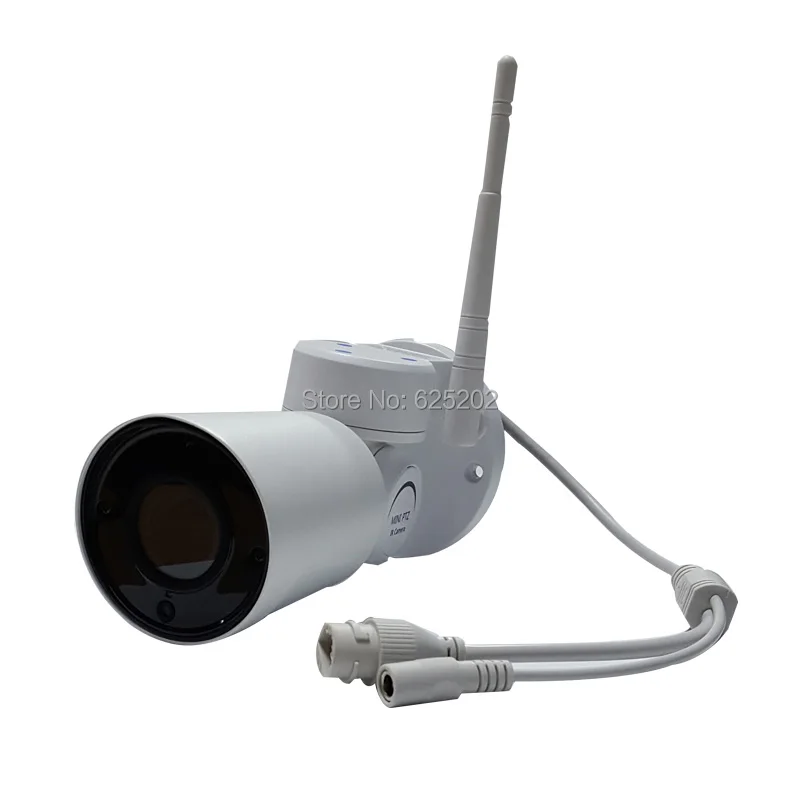 

Новая беспроводная ip-камера H.264 4X Mini PTZ Bullet с записью карт TF
