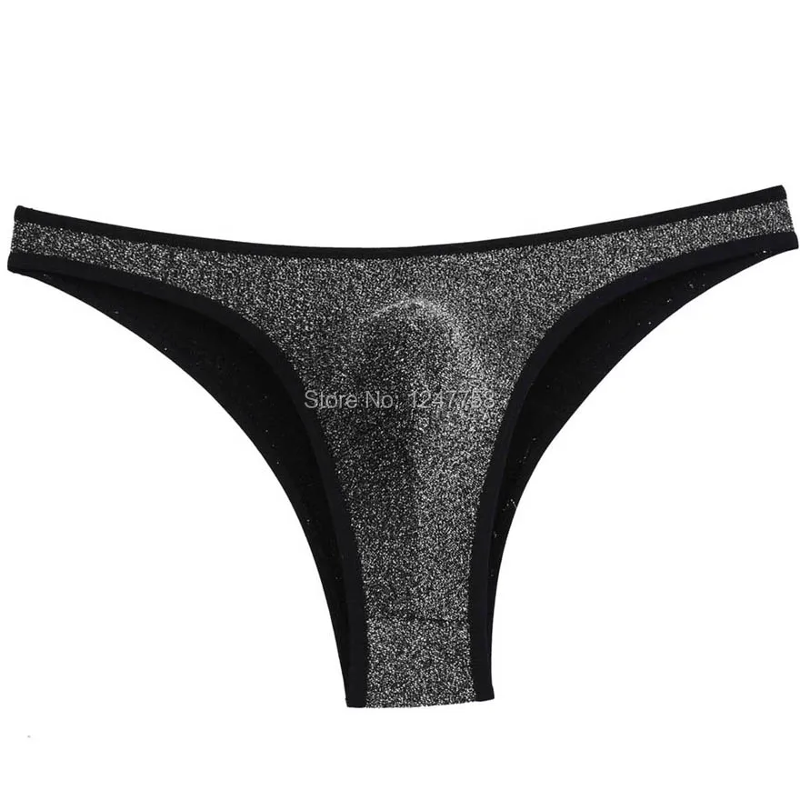 Мини-Трусы-бикини мужские блестящие эластичные плавки нижнее белье трусы |