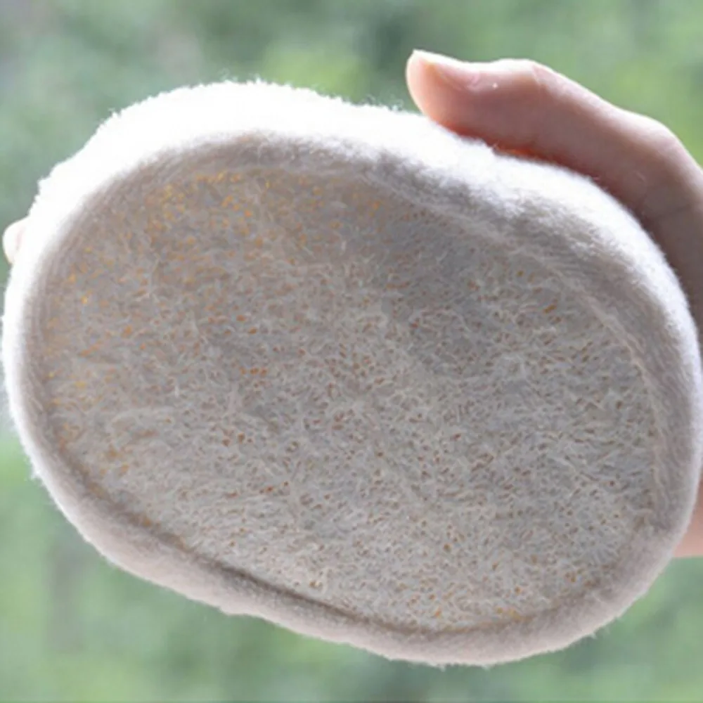 Натуральные отшелушивающие щетки для ванной luffa loofah губка душа скребок чистки