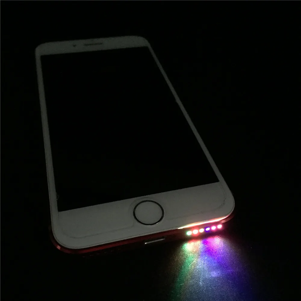 SZYSGSD светодиодный светильник для Iphone 6, громкоговоритель, светодиодный светильник, музыкальный светящийся светильник для Iphone 7, 7 Plus, 8 Plus, громкоговоритель, светодиодный светильник, музыкальный прыжок