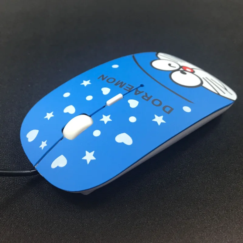 Милый мультфильм Дора Мечта мышь мыши Doraemon личности 1600 Точек на дюйм проводная