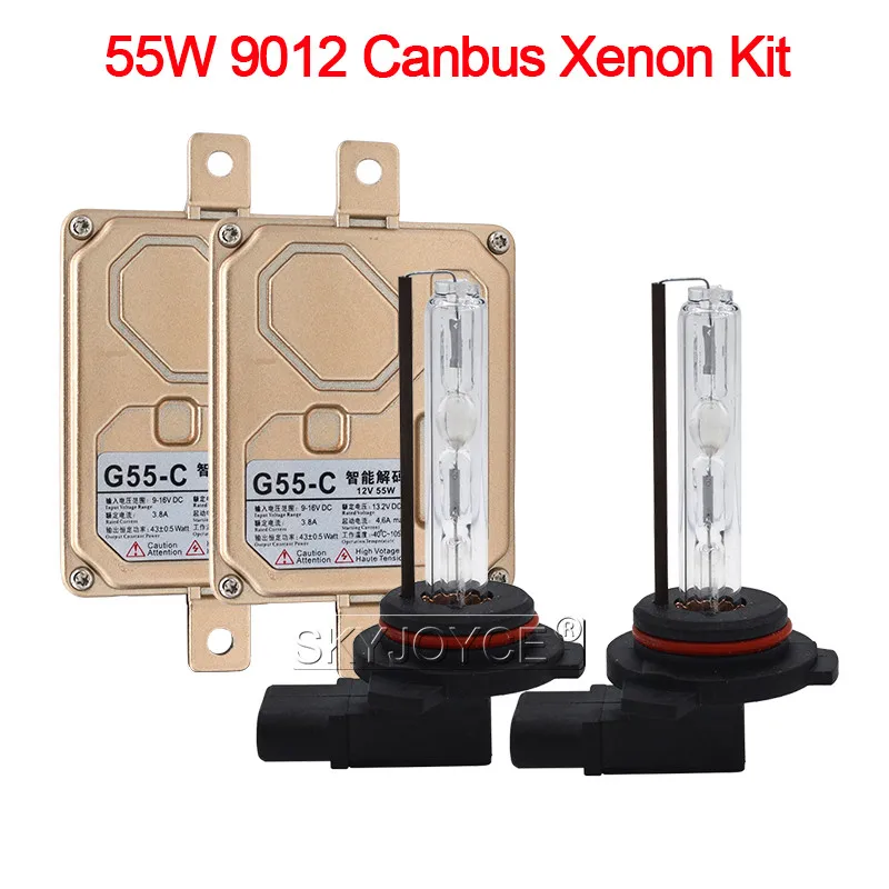 Комплект ксеноновых фар Super Canbus 55 Вт Xenon 9012 HID подавление Ошибок Цифровой Балласт