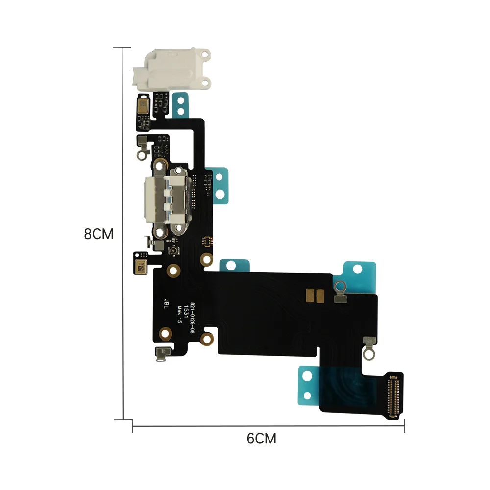 Высококачественный зарядный гибкий кабель для iPhone 6S Plus USB-порт зарядки док-разъем