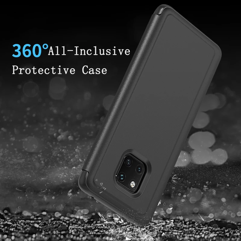 View Smart Mirror Flip Case For Huawei Mate 30 20 10 9 Pro Lite 20X P30 P20 P10 Plus P Z 2018 2019 |