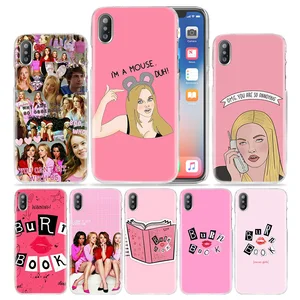 Mean Girls Burn Book Case for Apple iPhone 12 11 Pro XS Max XR X 10 7 8 6 6S Plus 5S SE 5 6+ 7+ 8+ Hard PC TV Show Phone Cover