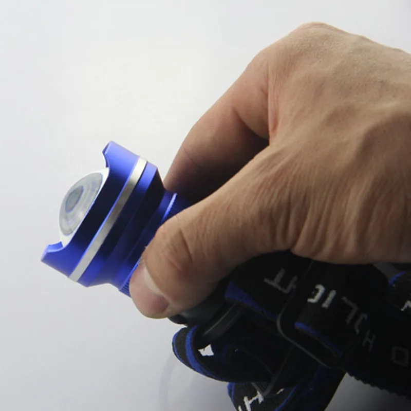 Налобный фонарь T6 светодиодный 2500лм с питанием от аккумулятора 18650|flashlight