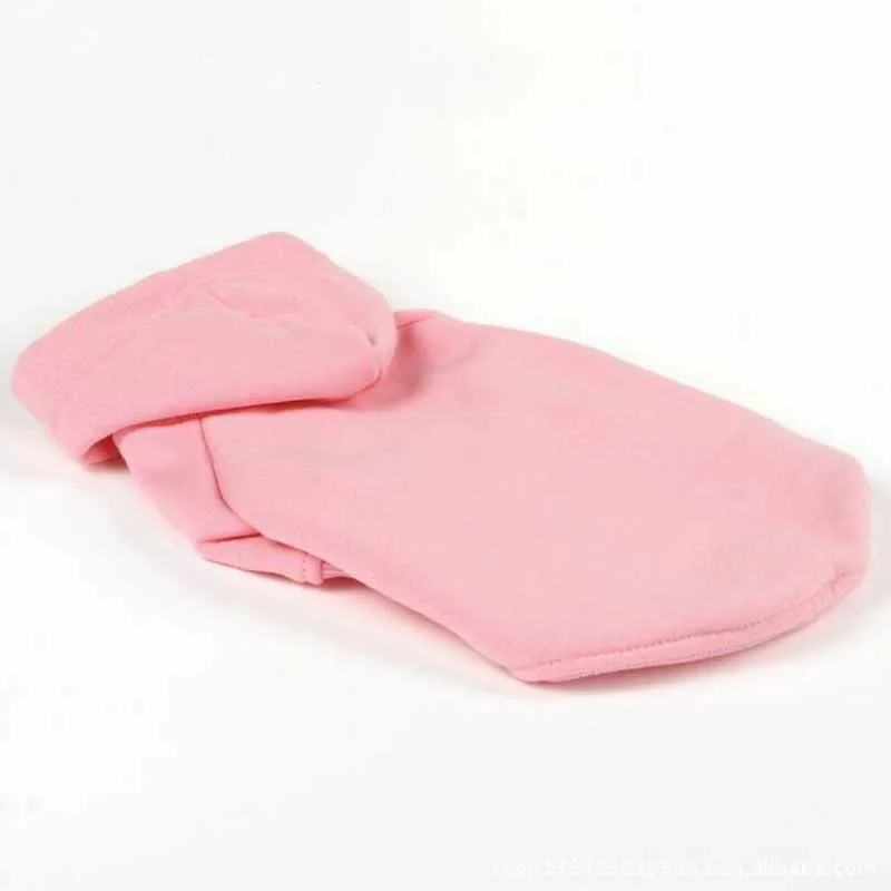 Новинка 2017 Качественные Классические однотонные толстовки для собак с карманом