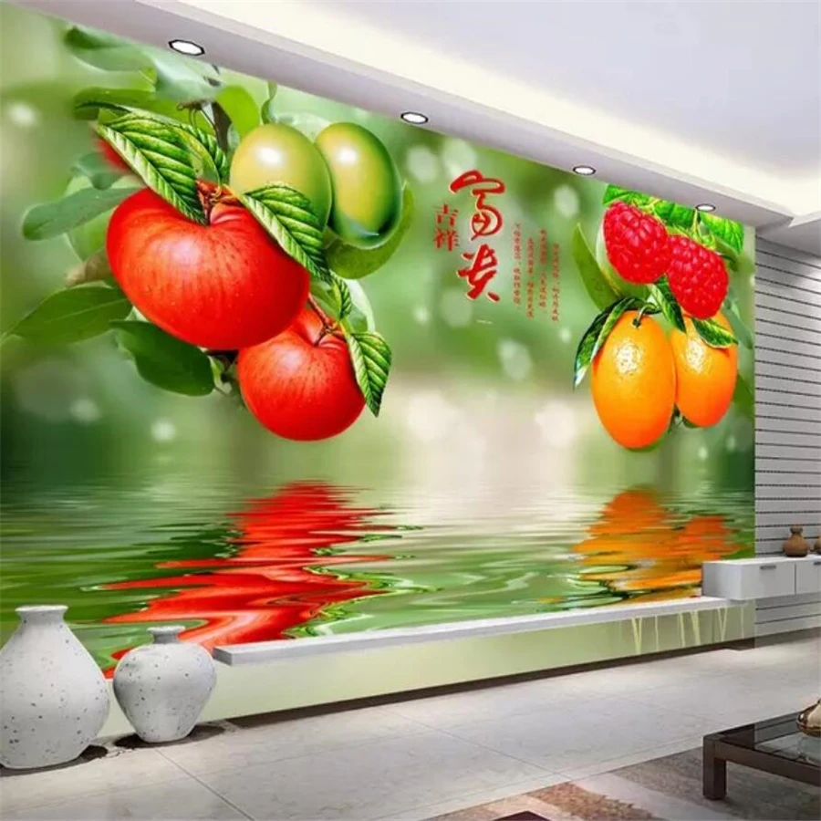 Wellyu пользовательские обои 3d фотообои богатые благоприятные прохладные летние