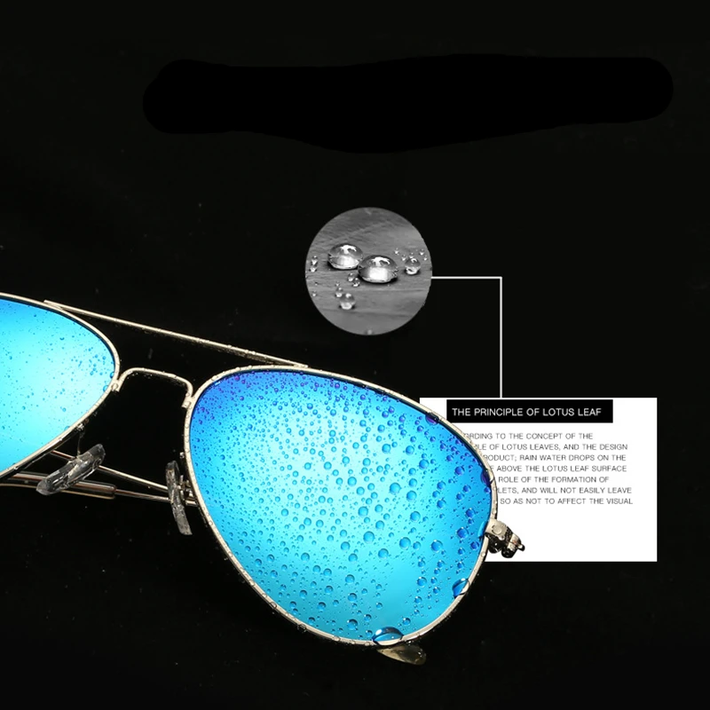 Милые цитрусовые 2018 Пилот солнцезащитные очки мужские брендовые дизайнерские