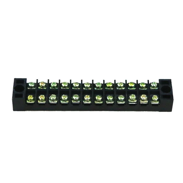 1Pcs Dual Row 12 Position Barrier Screw Terminal Strip 600V 15A TB-1512 | Обустройство дома